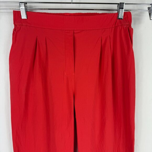 Lululemon Size 8 Your True Trouser High Rise Straight Crop Pant Carnation Red - Picture 3 of 12
